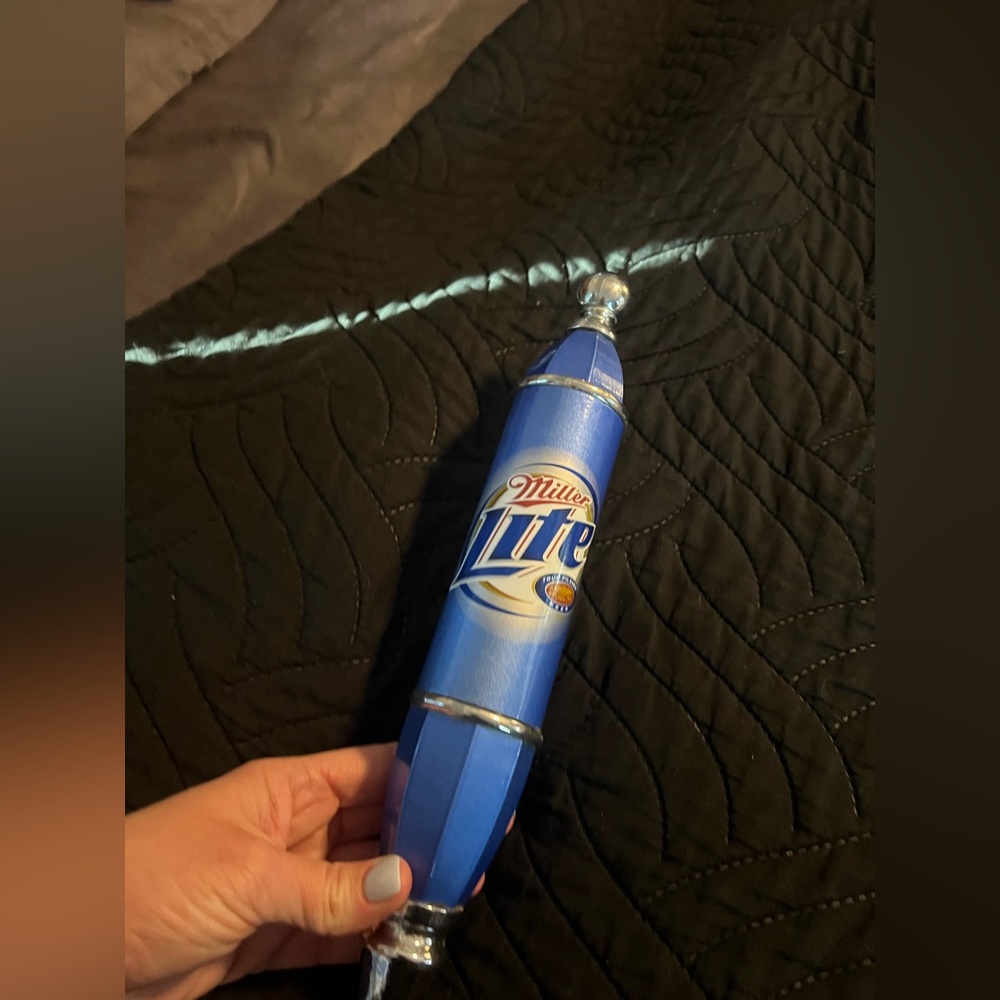 Miller lite tap handle for kegerator